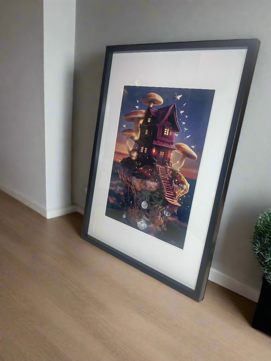 Fantasy Shroom Print