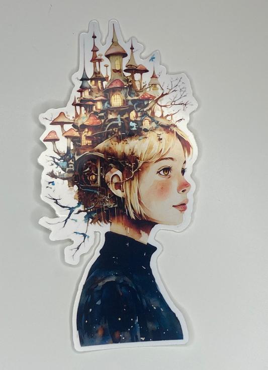 The Mind's Castle Sticker