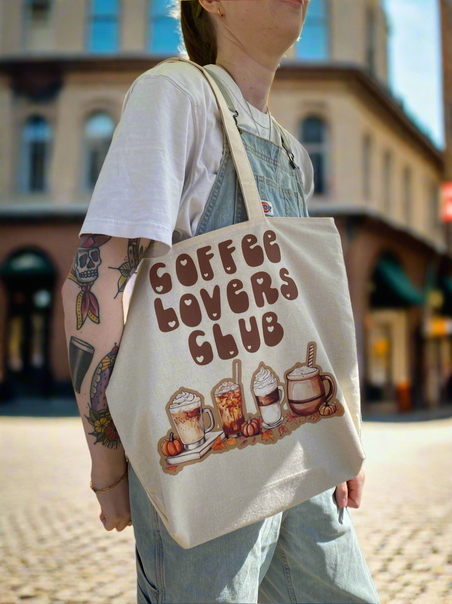 Coffee Lovers Club Tote Bag