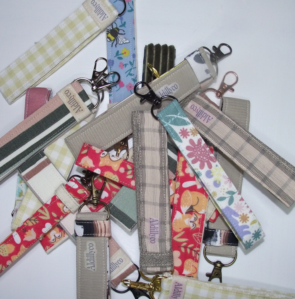 Lucky Dip : Fabric Wristlet Keyring