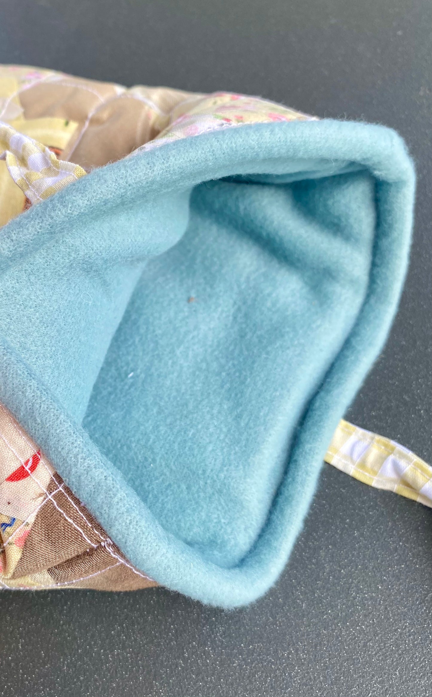 Handmade Scrap Fabric Kindle Case
