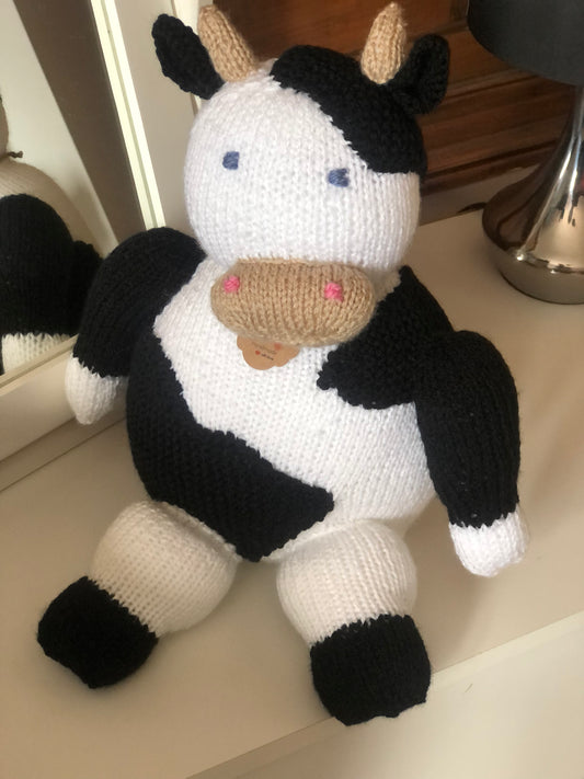Farmyard Favourite Knitted Cow