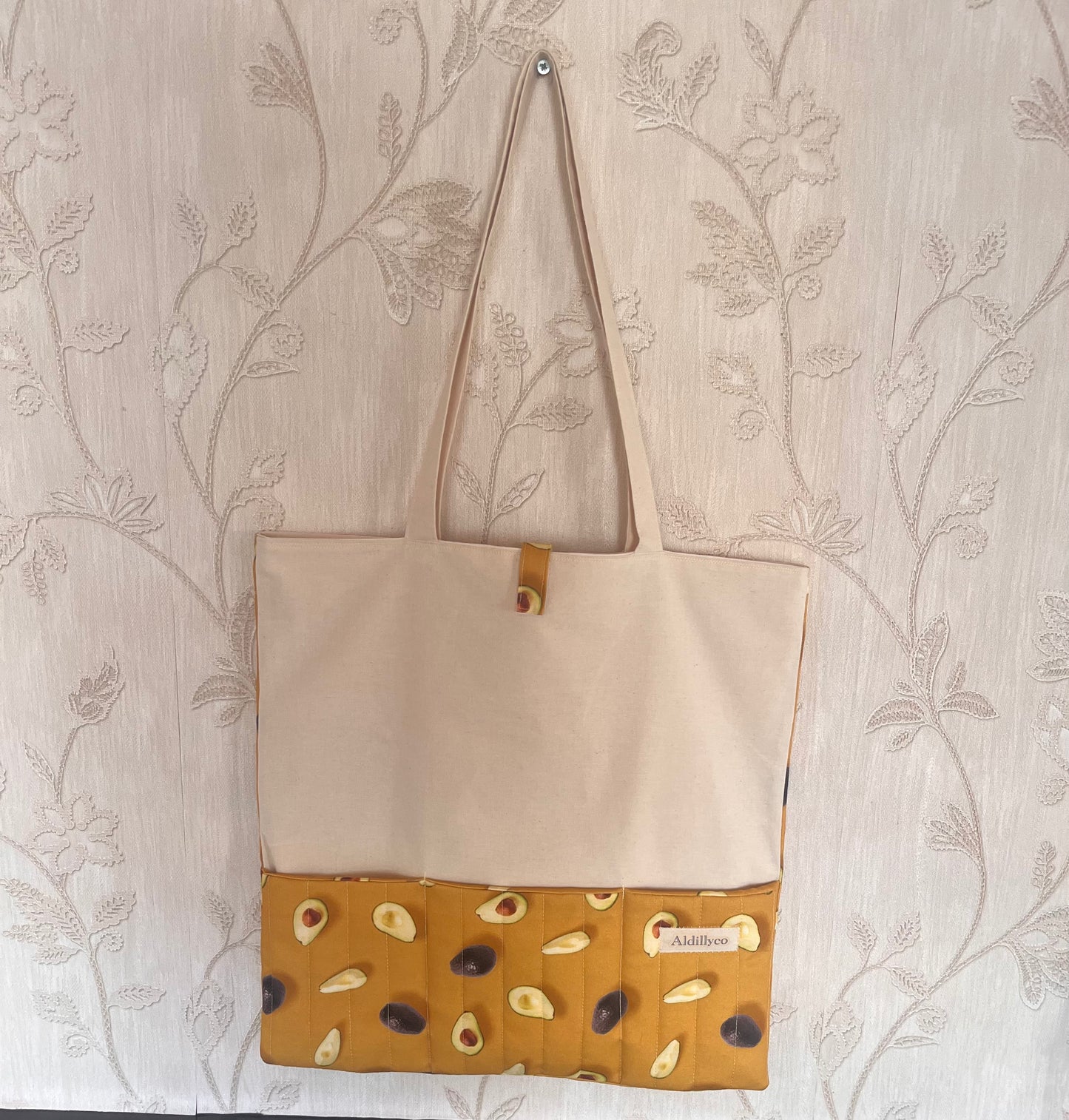 Avocado Crush Padded Tote Bag