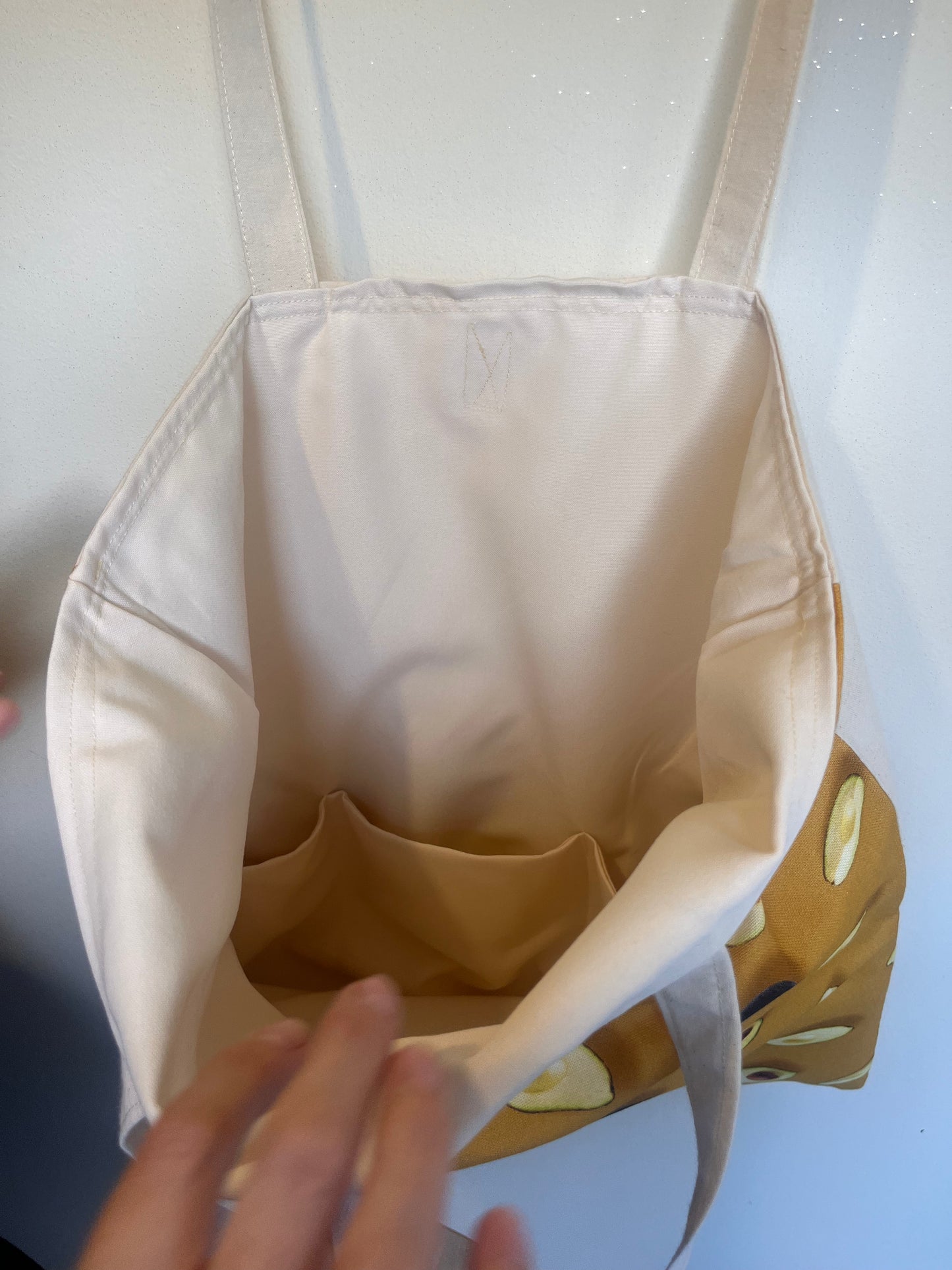 Avocado Crush Padded Tote Bag