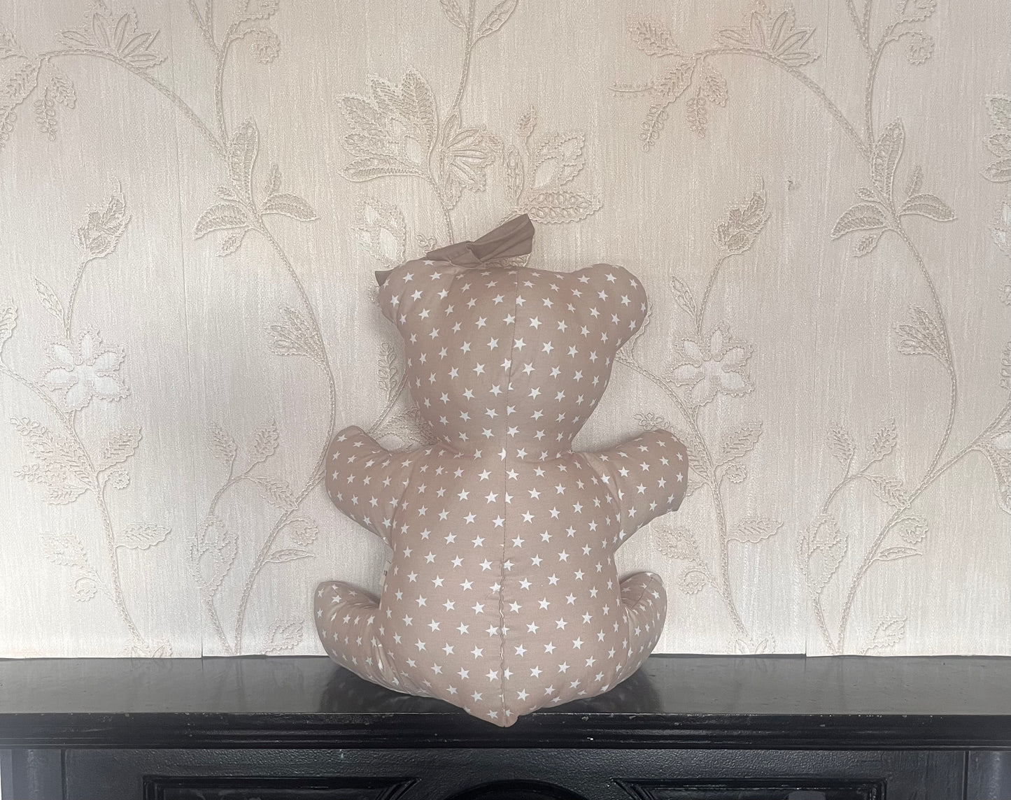 Starlight & Snuggles Hair-Bow Stuffed Bear