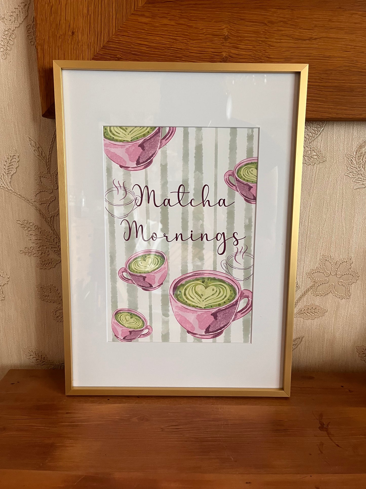 Matcha Mornings Print
