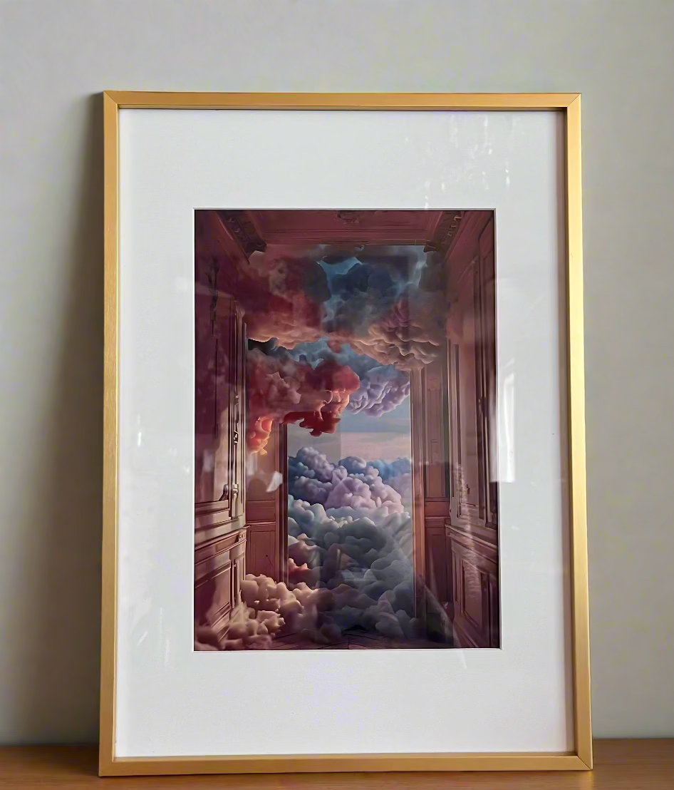 Colourful Clouds Print