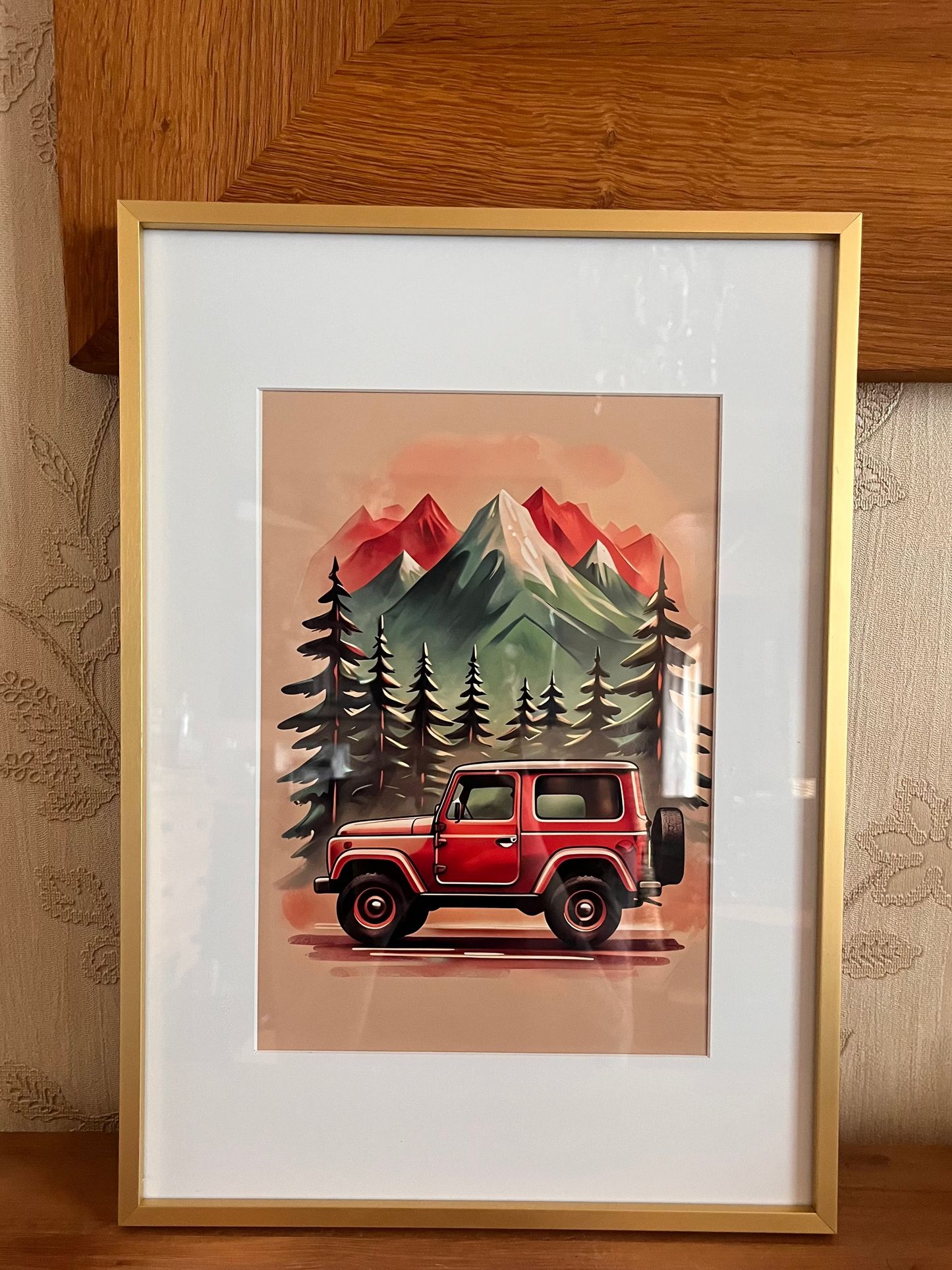 Nostalgic Off-Road Print