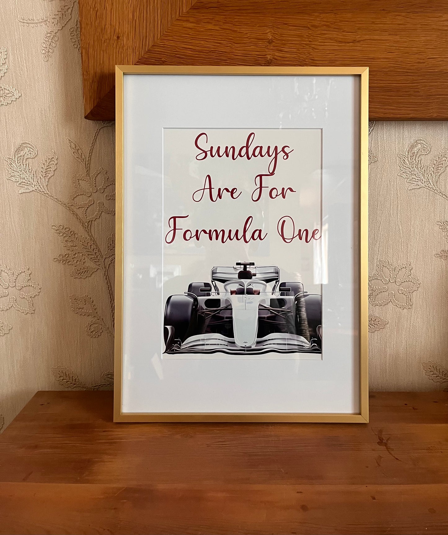 Sundays Are For F1 Print