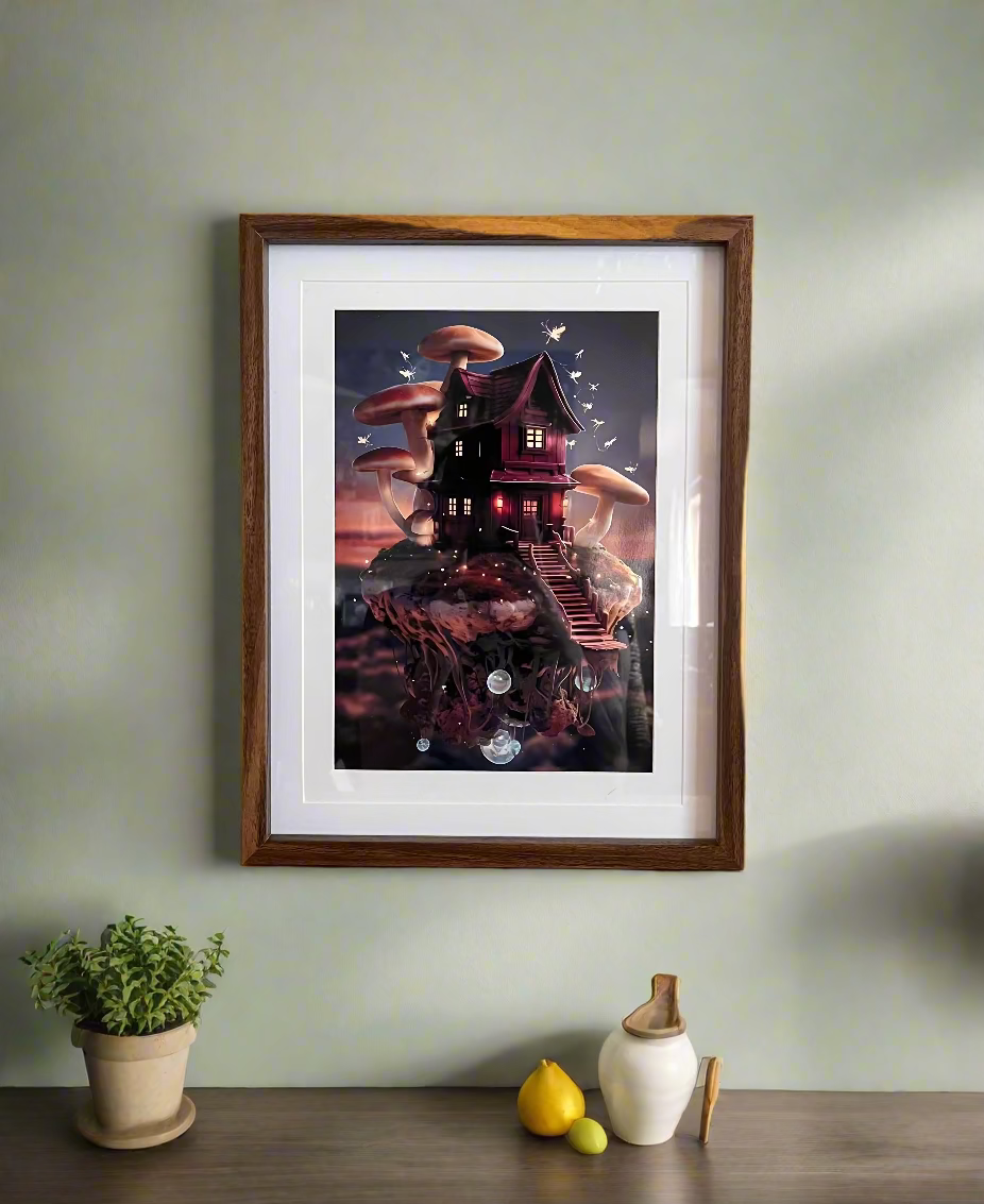 Fantasy Shroom Print