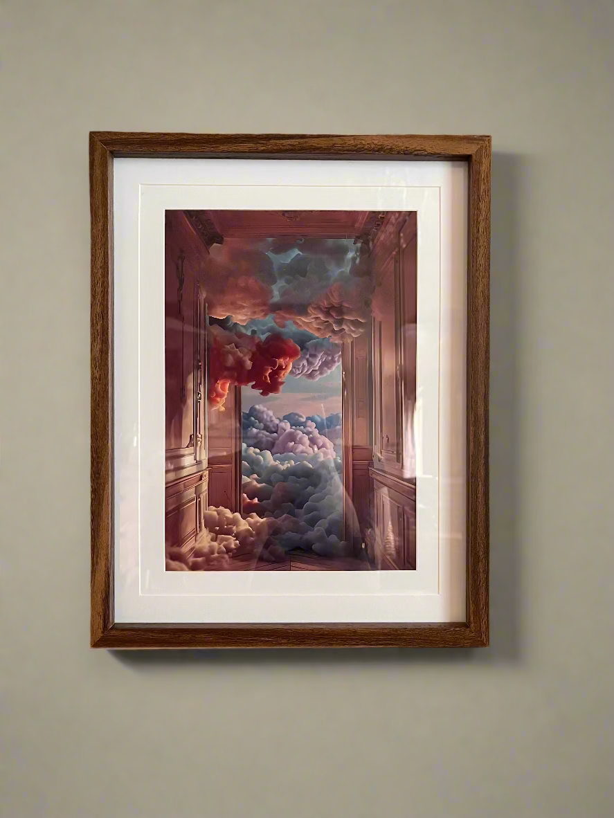 Colourful Clouds Print