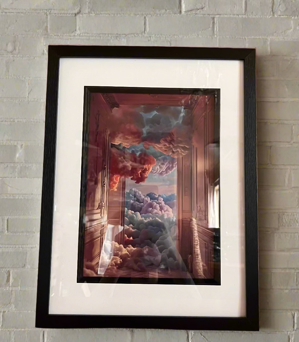 Colourful Clouds Print