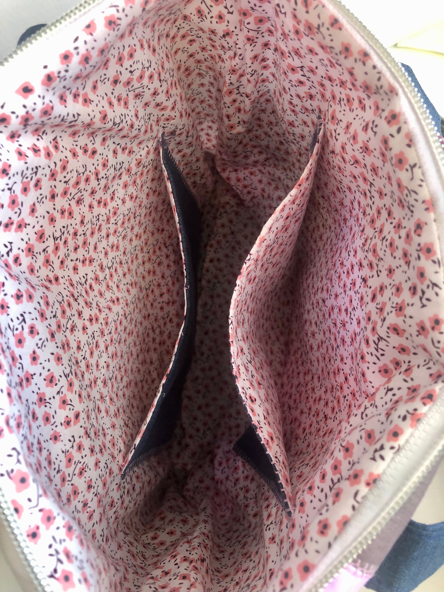 Mauve medley Mini Patchwork Tote