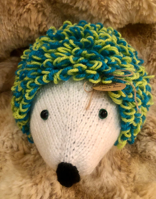Colourful Knitted Hedgehog