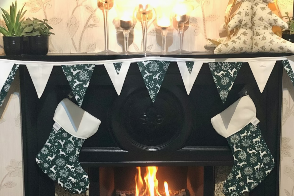 Small Reindeer Stocking