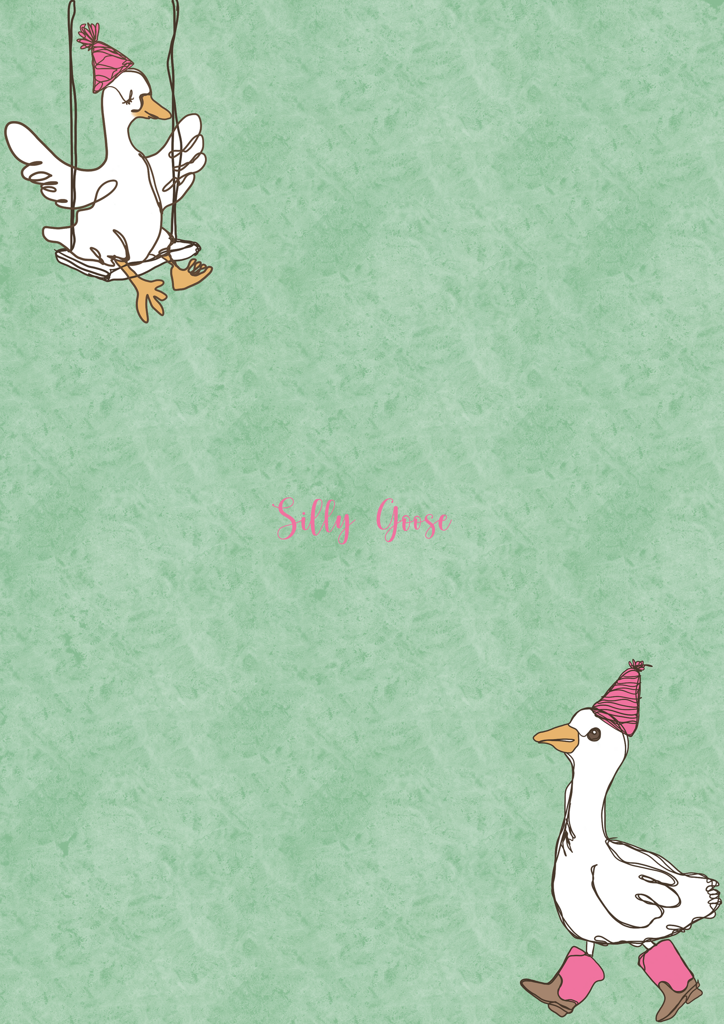 Silly Goose Print