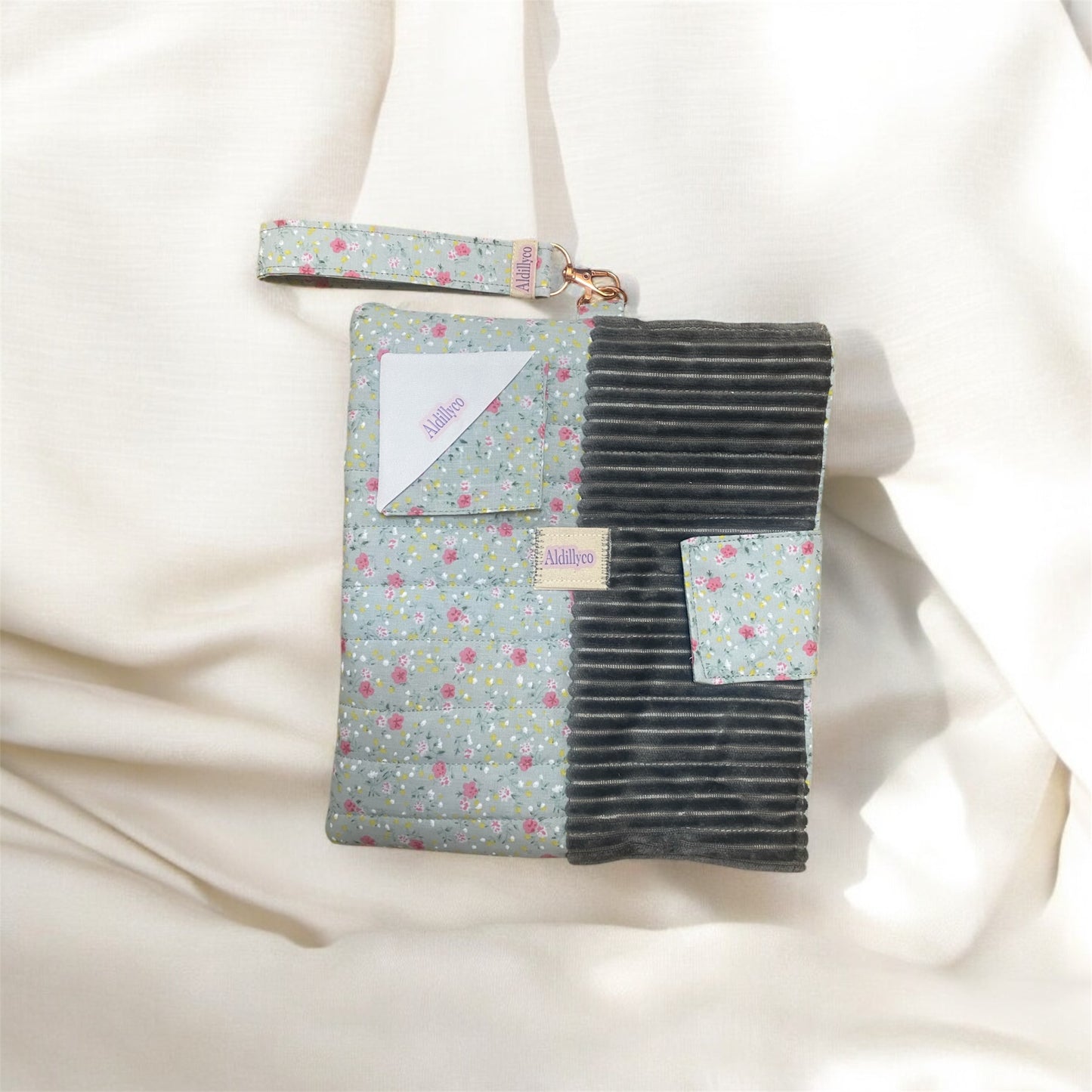 Blue Floral Book Cover