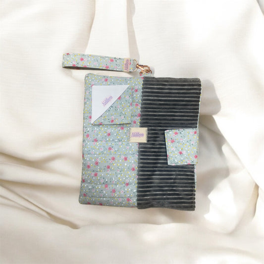 Blue Floral Book Cover