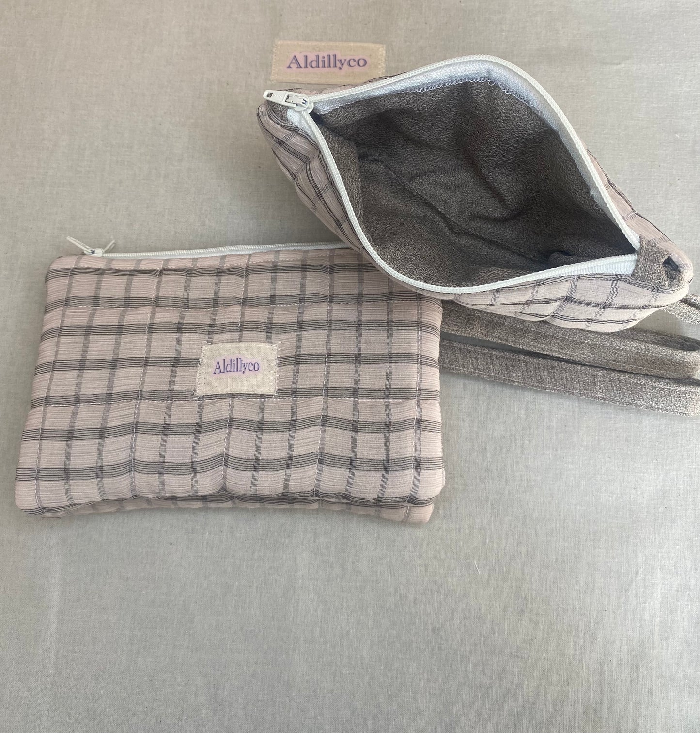 The Rustic Plaid Zip Pouch