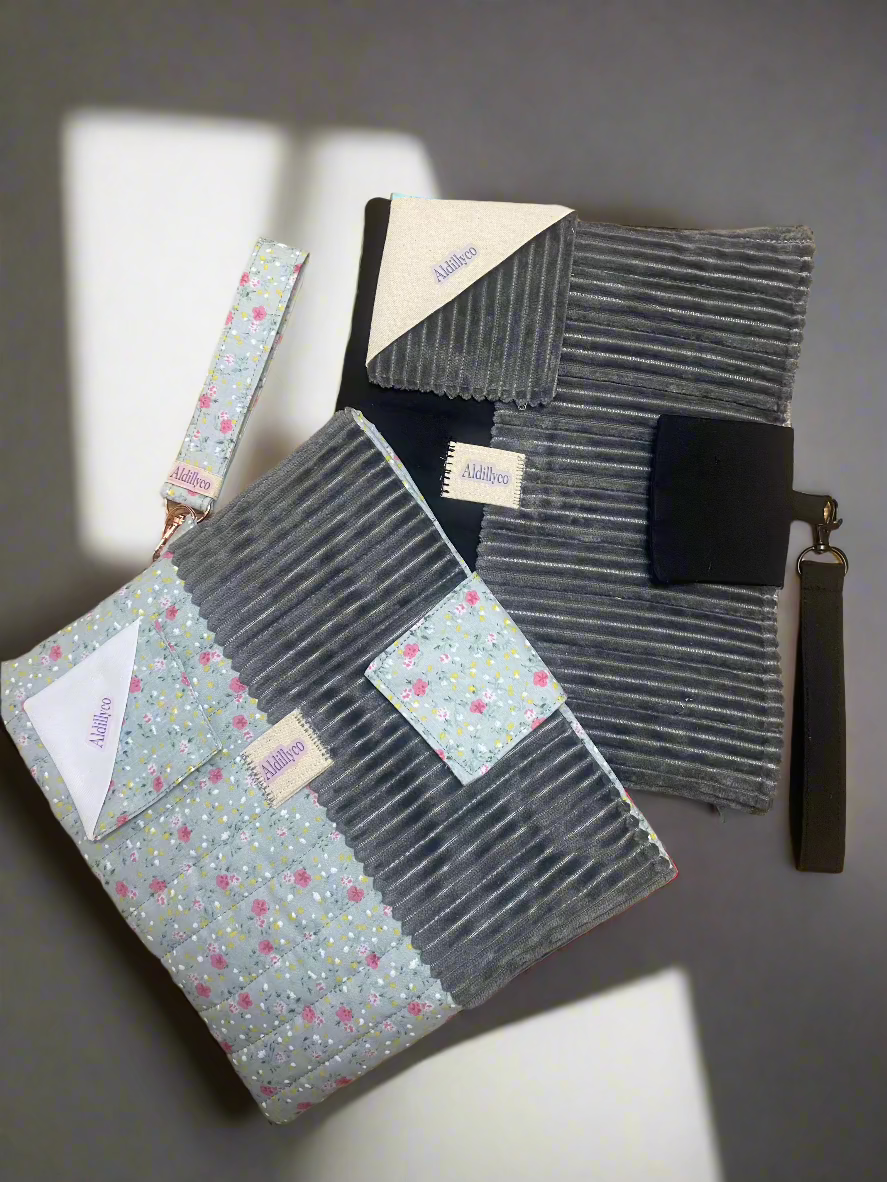 Blue Floral Book Cover