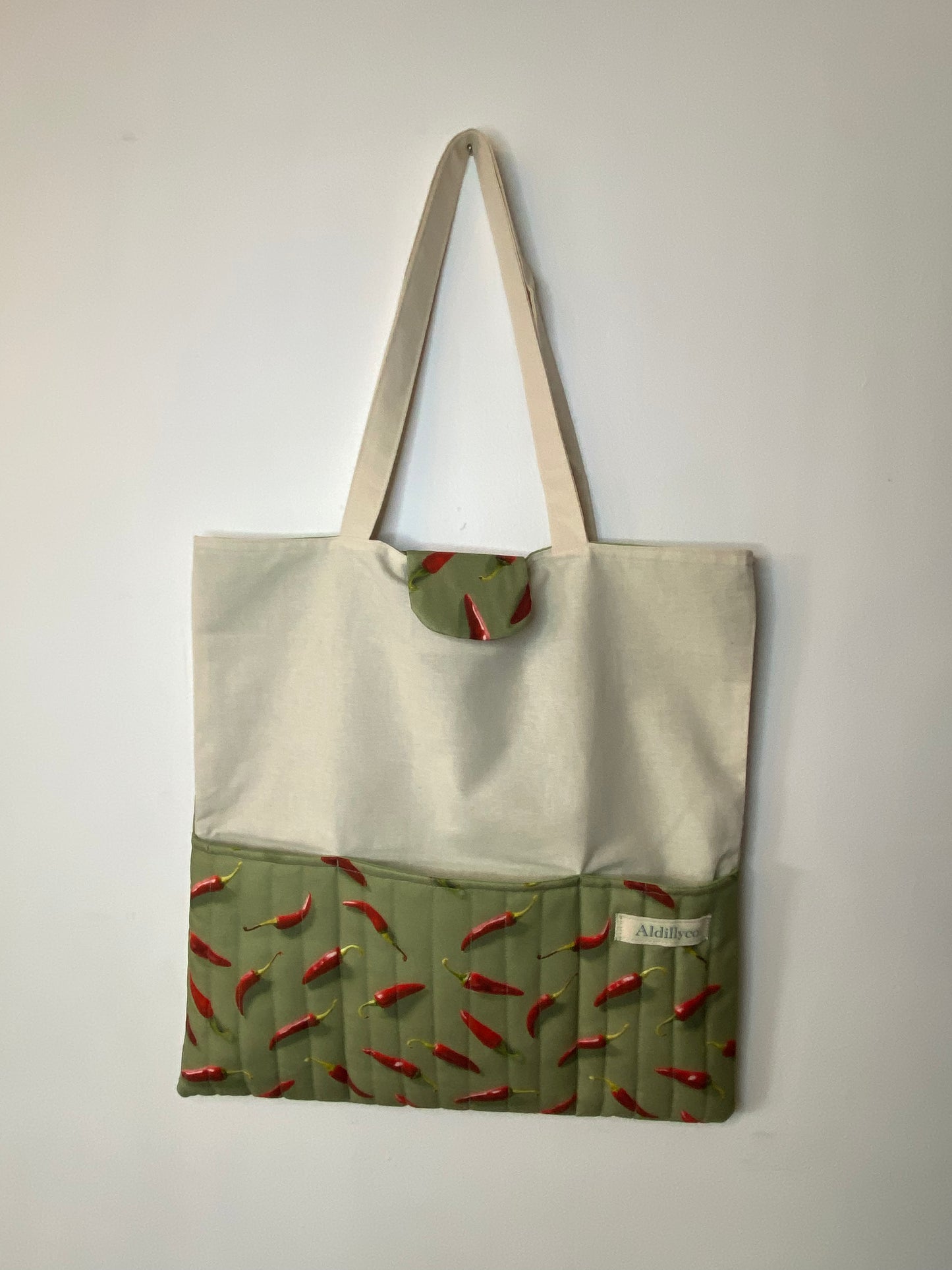 Chilli Padded Tote Bag