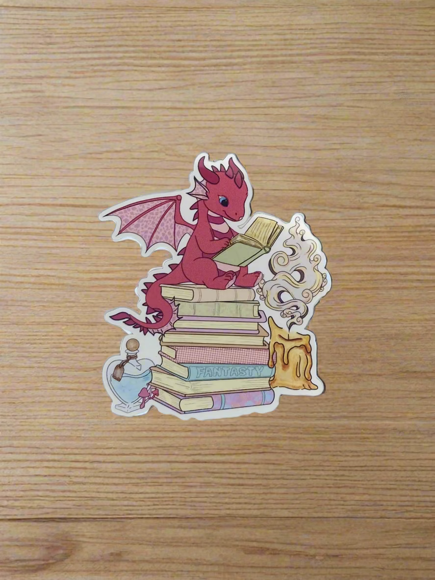A Dragon's Tale Sticker