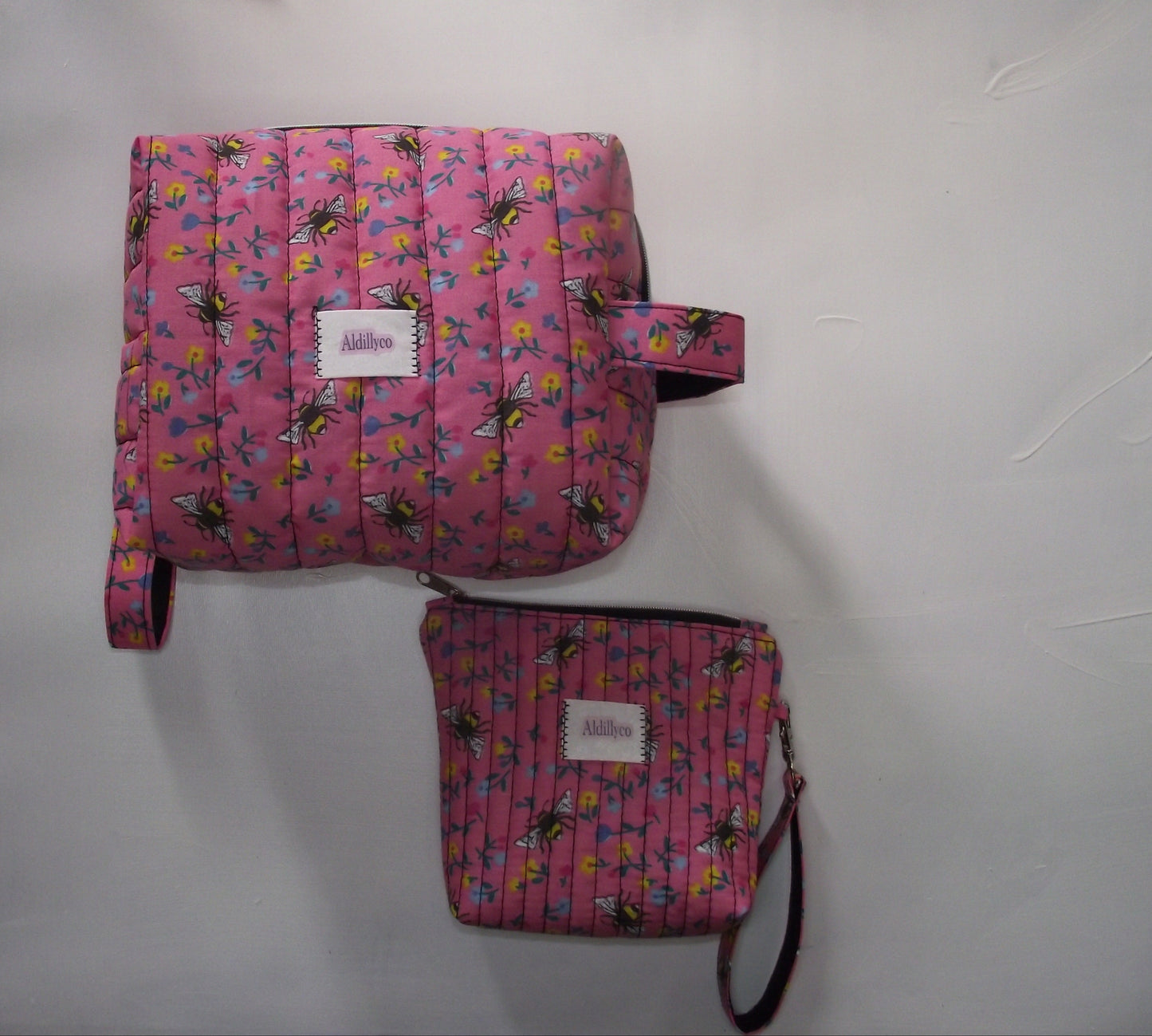 Pink BumbleBee Mini Pouch