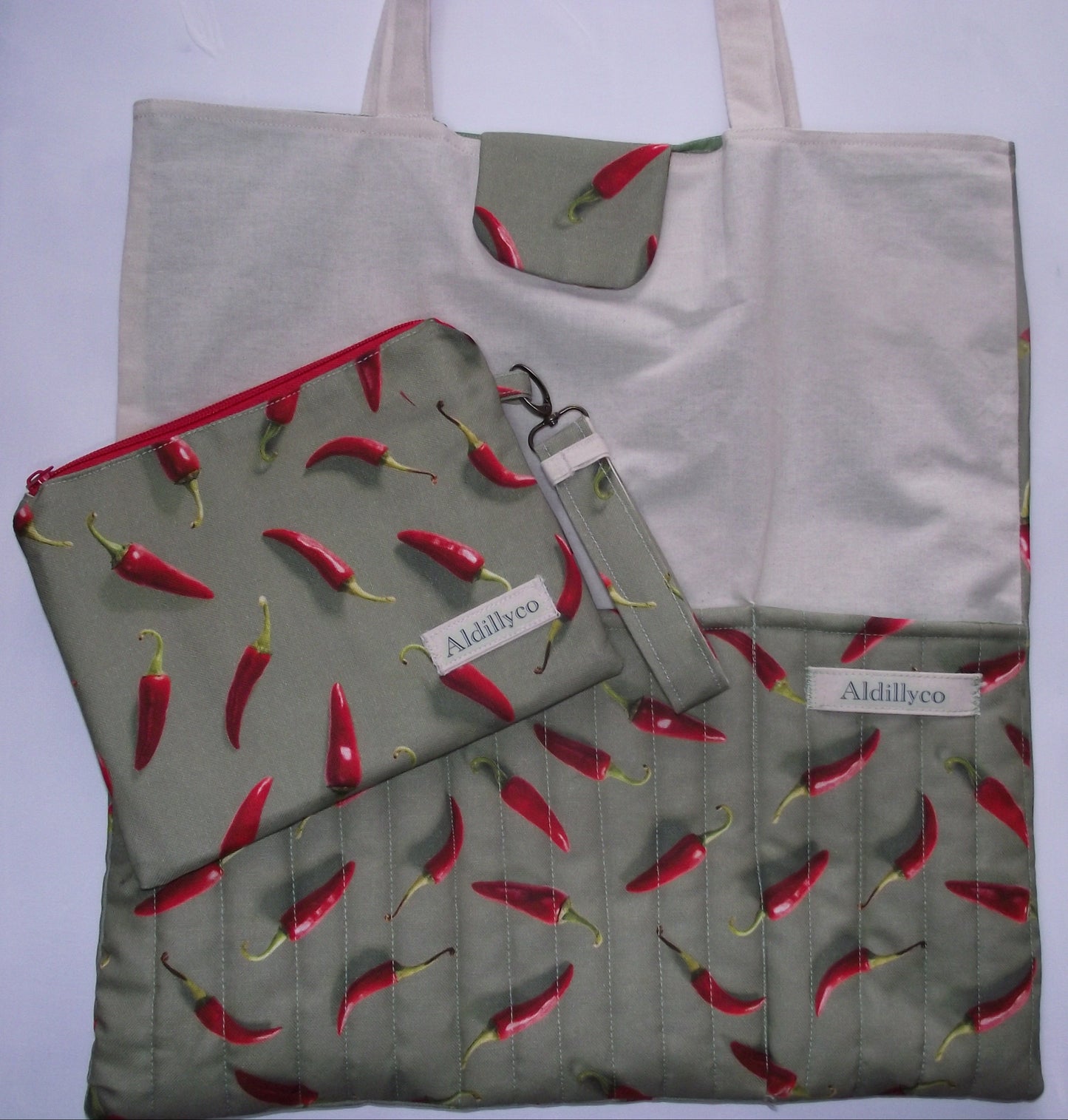 Chilli Padded Tote Bag