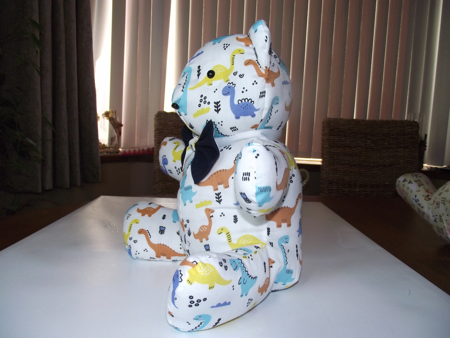 Tiny Dino Stuffed Bear