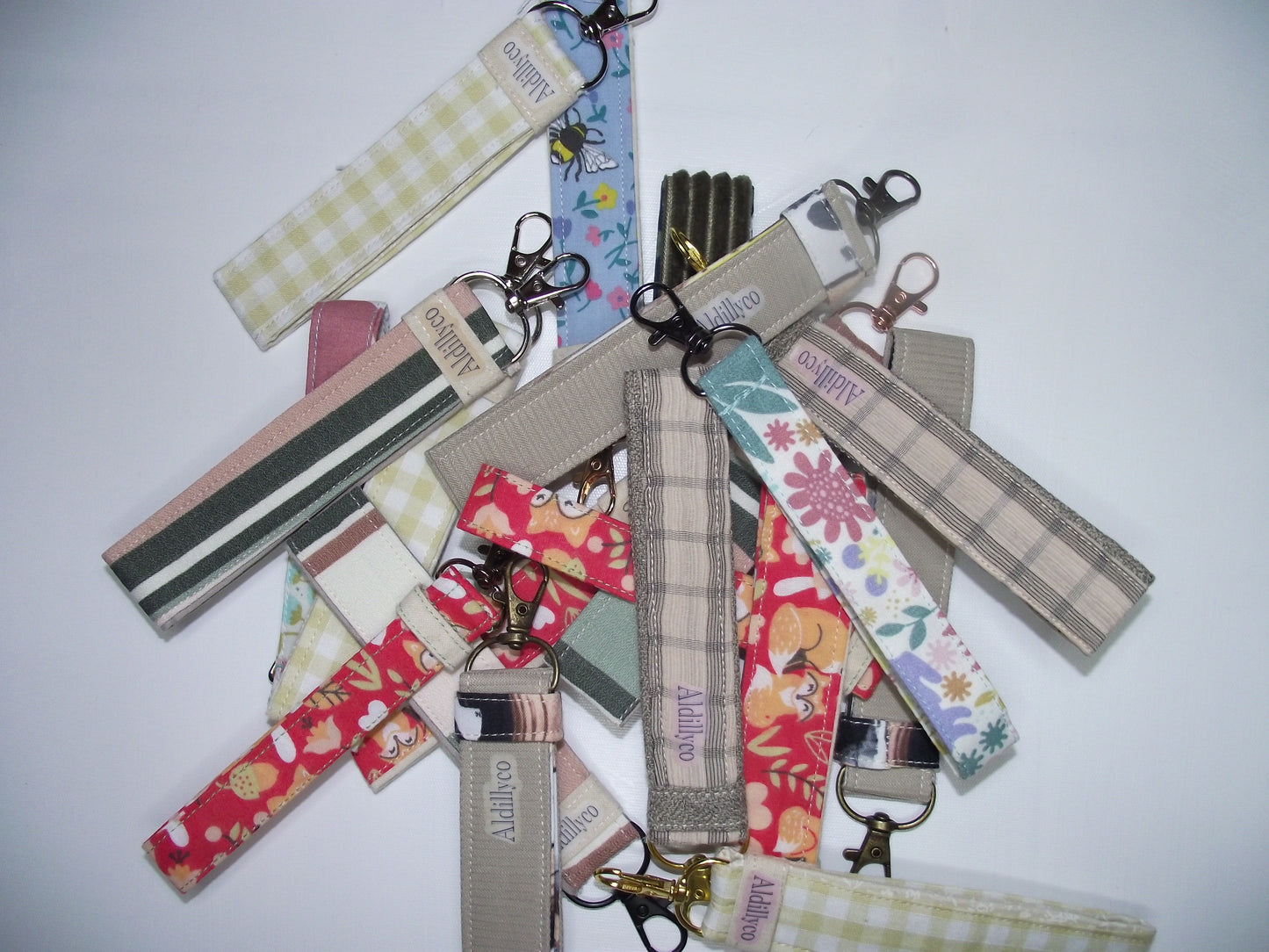 Lucky Dip : Fabric Wristlet Keyring