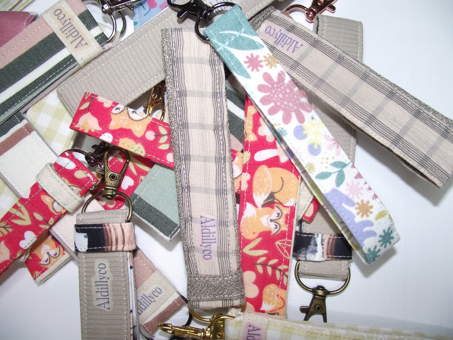 Lucky Dip : Fabric Wristlet Keyring