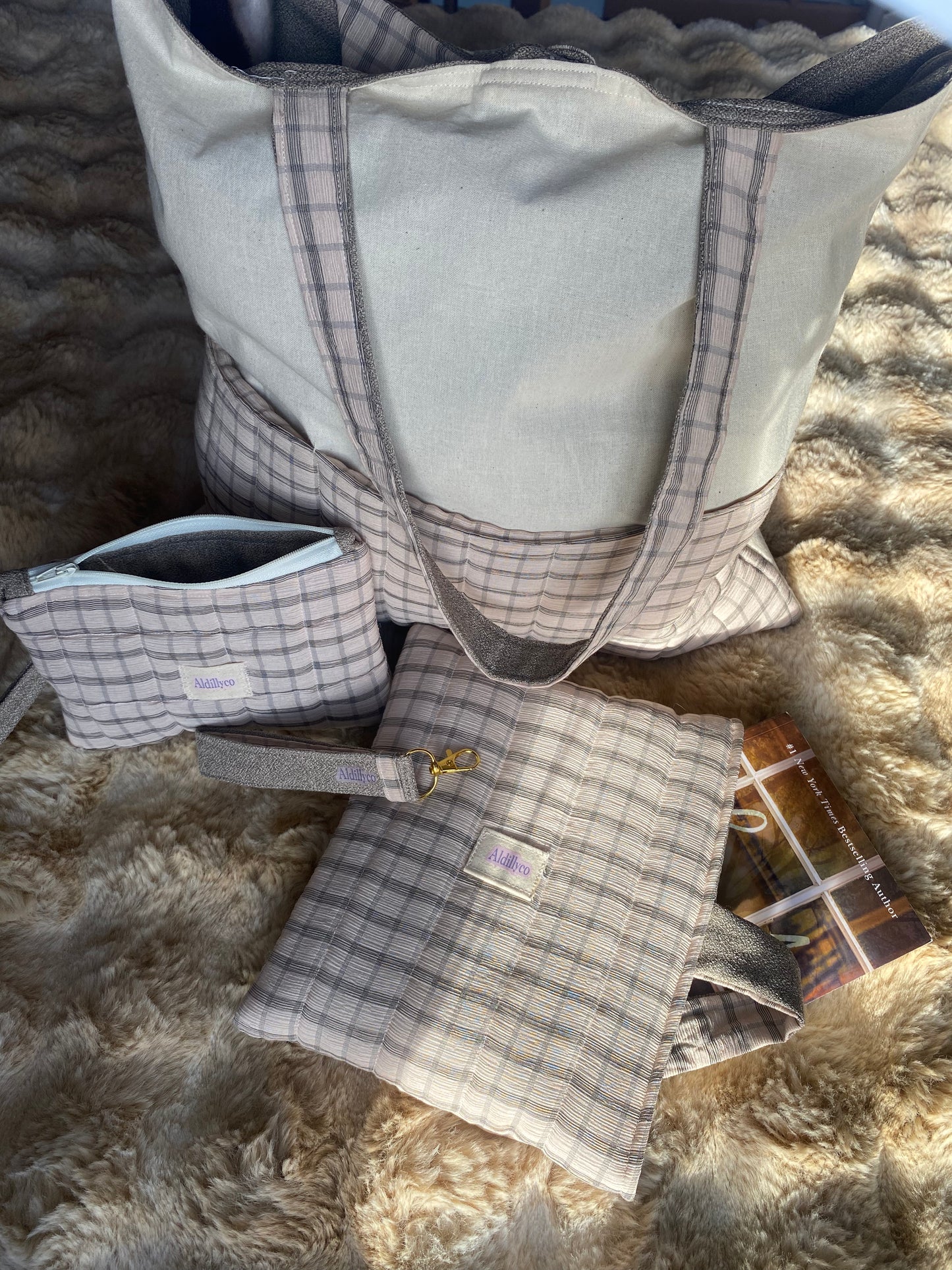 The Rustic Plaid Zip Pouch