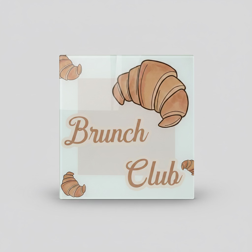 Brunch Club Glass Chopping Board