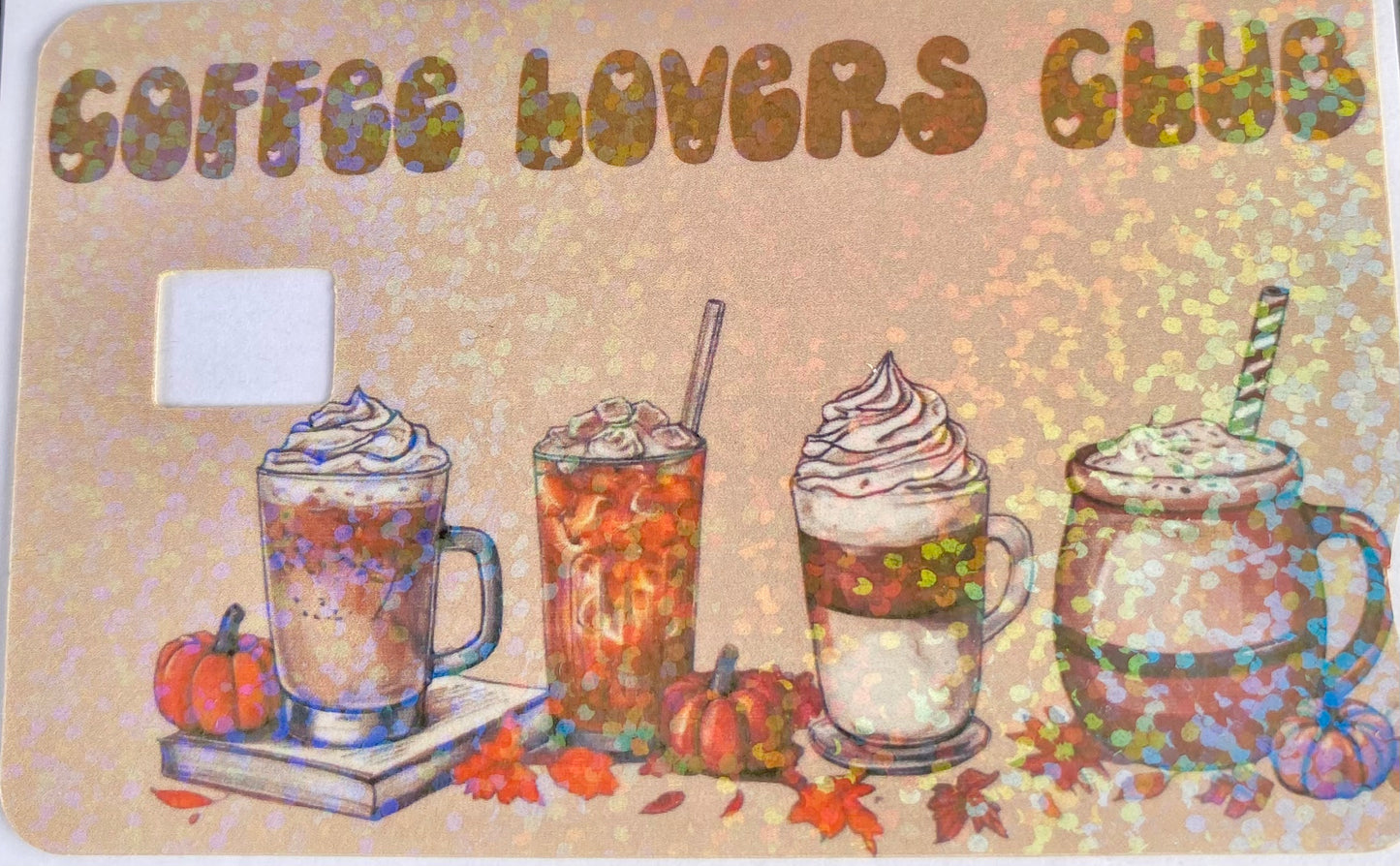 Sparkle Credit Card Stickers