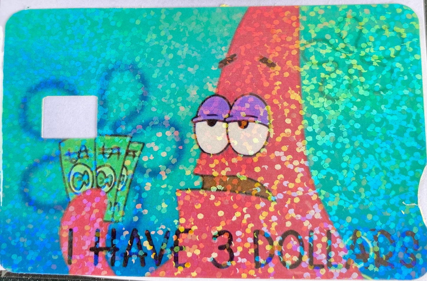 Sparkle Credit Card Stickers