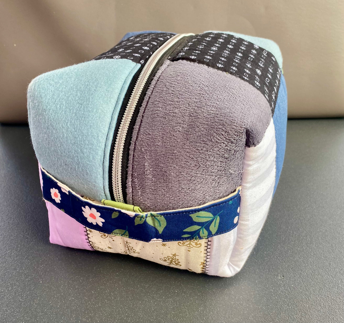 Handmade Patchwork Toiletry & Cosmetic Bag