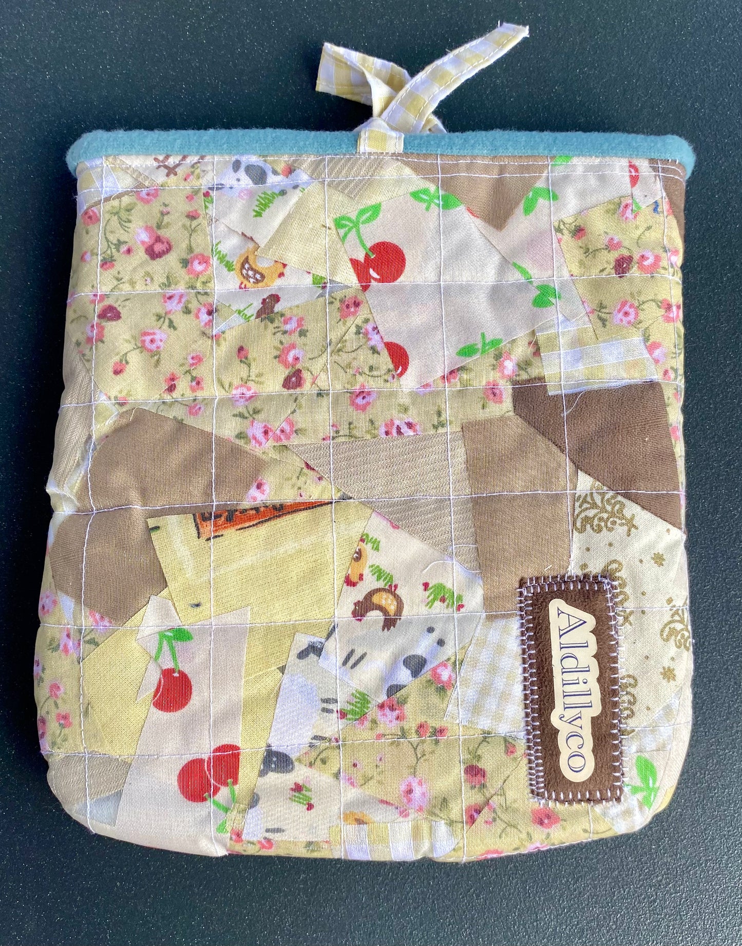 Handmade Scrap Fabric Kindle Case
