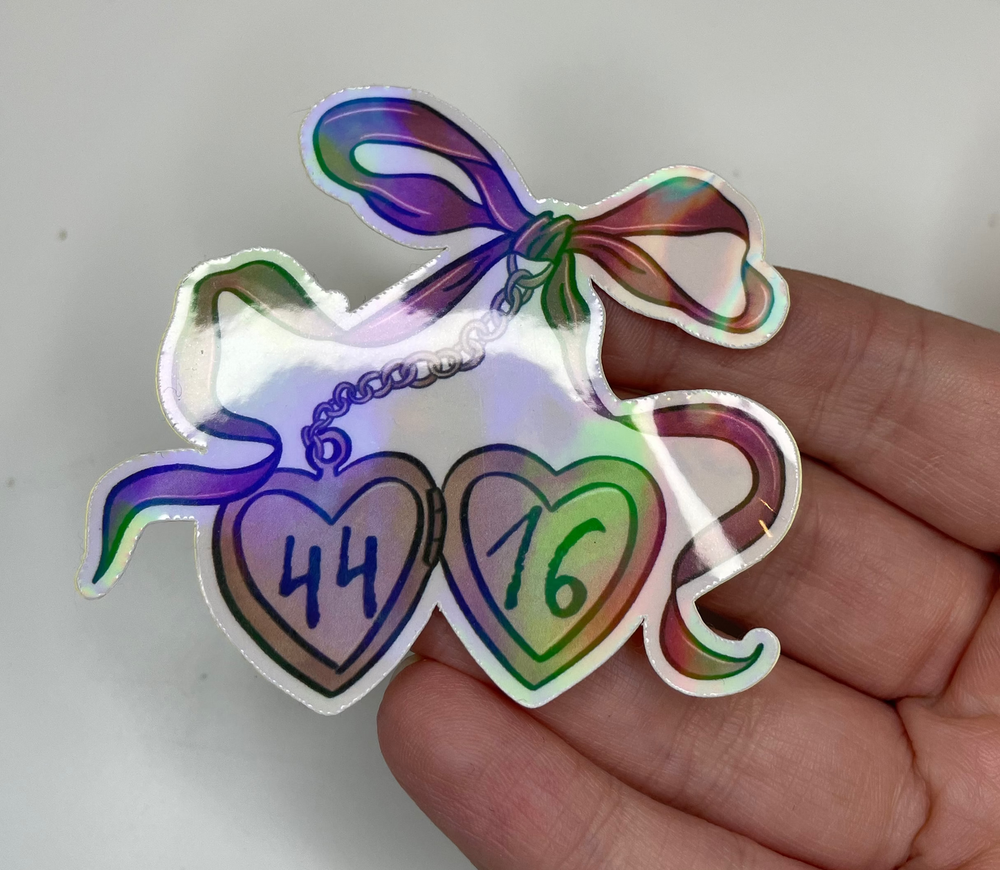 Ferrari Locket Sparkle Sticker