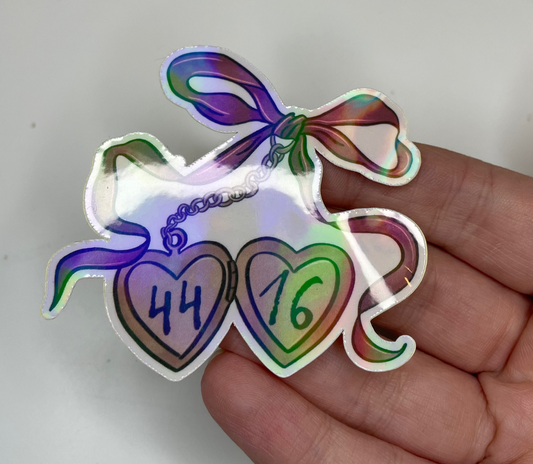 Ferrari Locket Sparkle Sticker