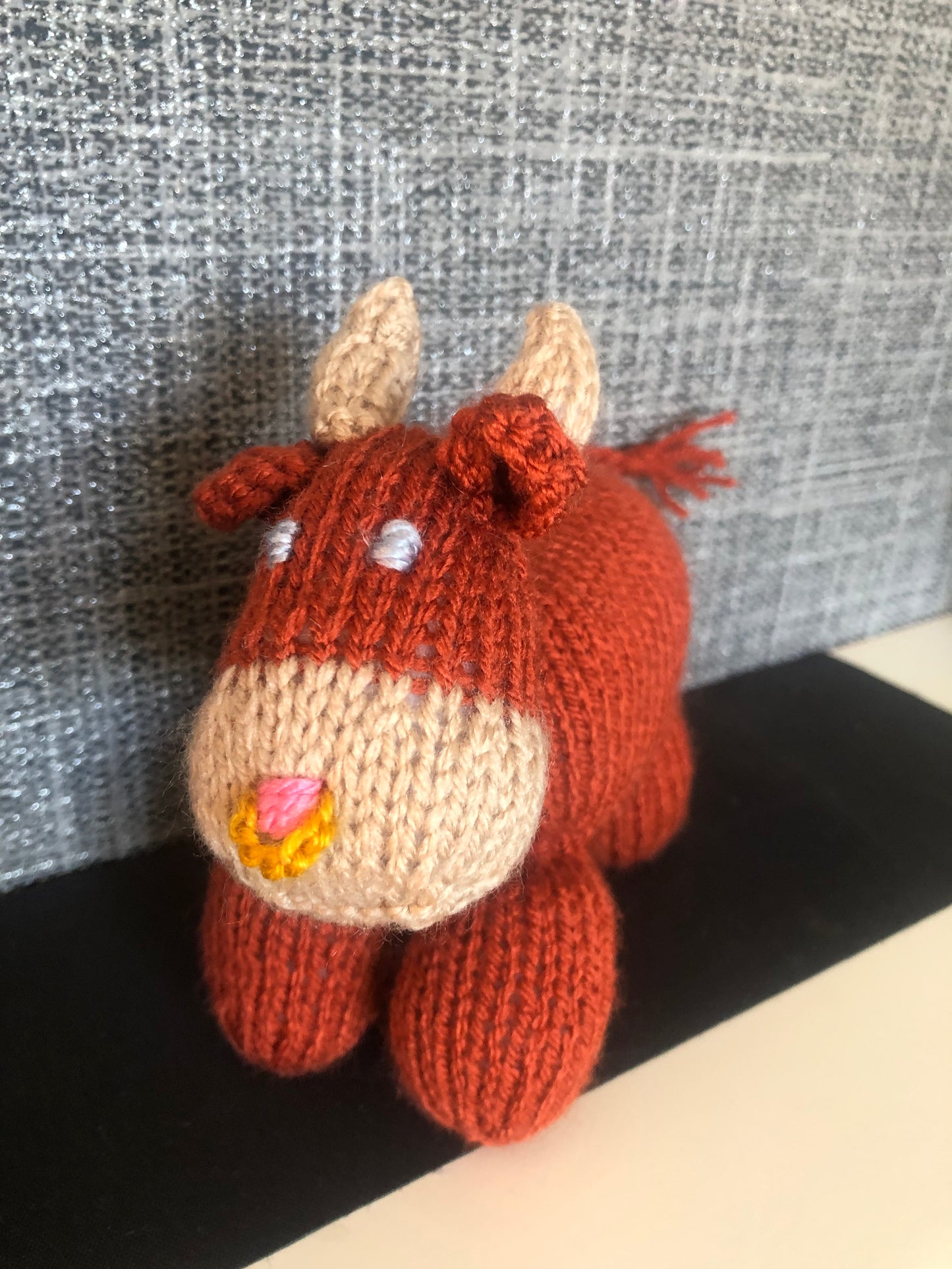 Mini Knitted Highland Cattle