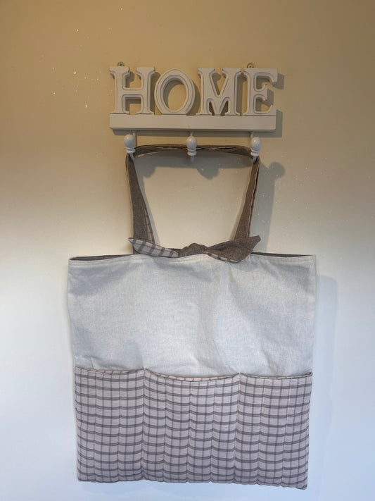 The Rustic Plaid Padded Tote Bag