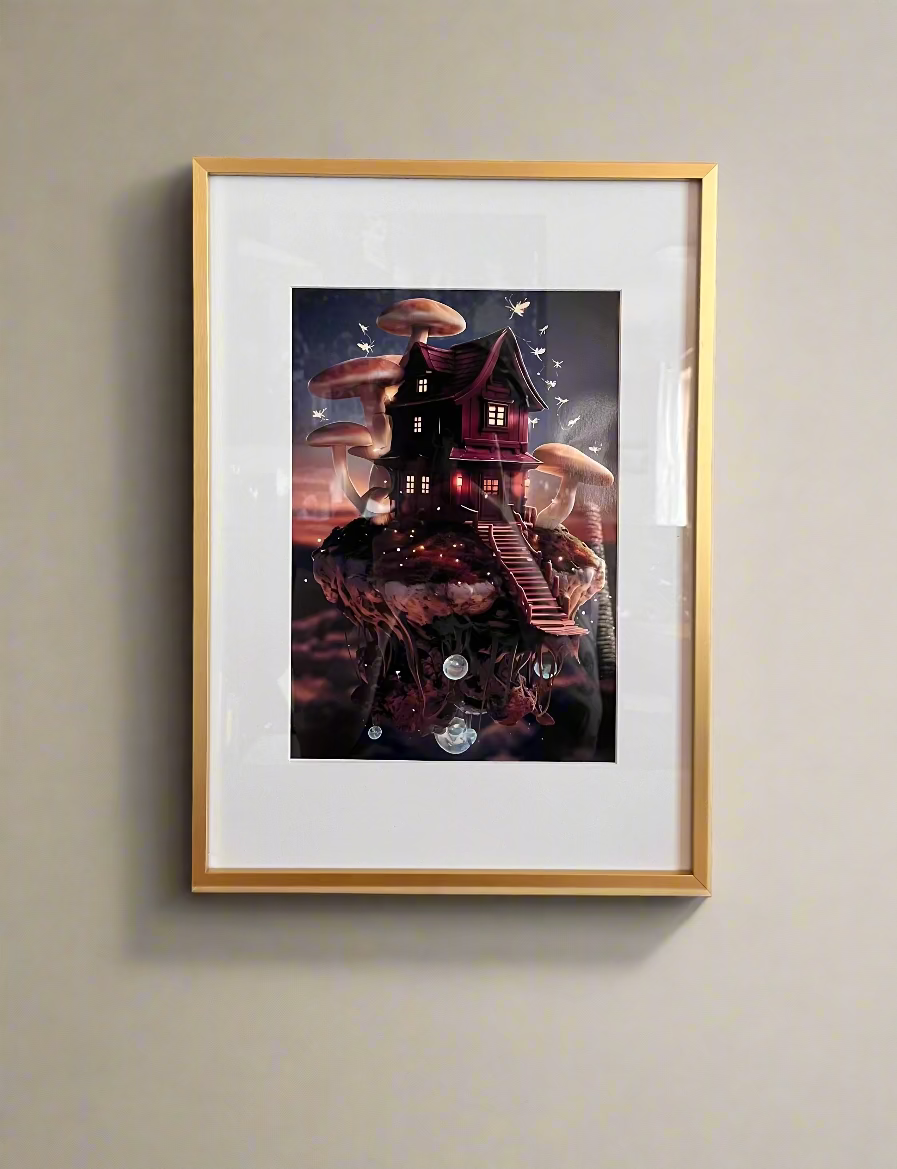 Fantasy Shroom Print