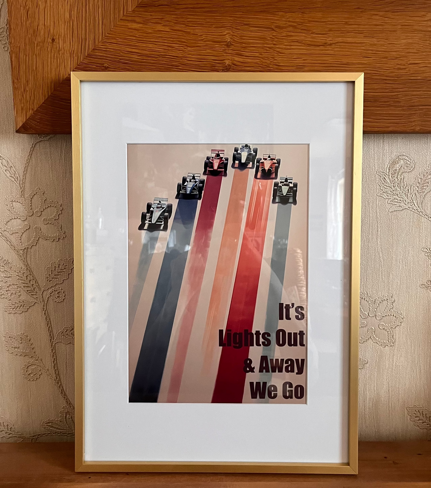 F1 Lights Out Print