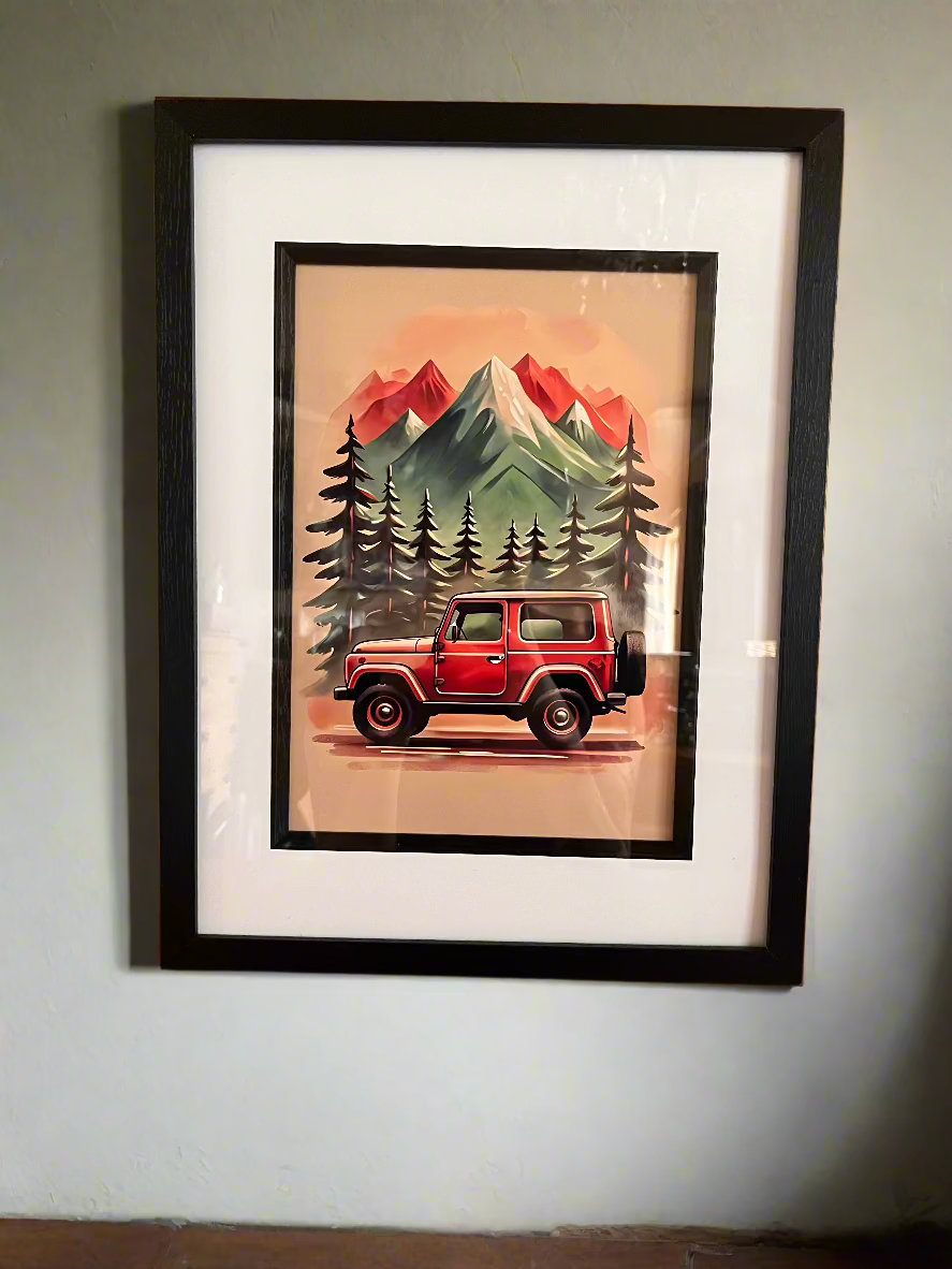 Nostalgic Off-Road Print