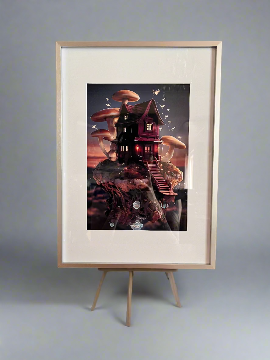 Fantasy Shroom Print