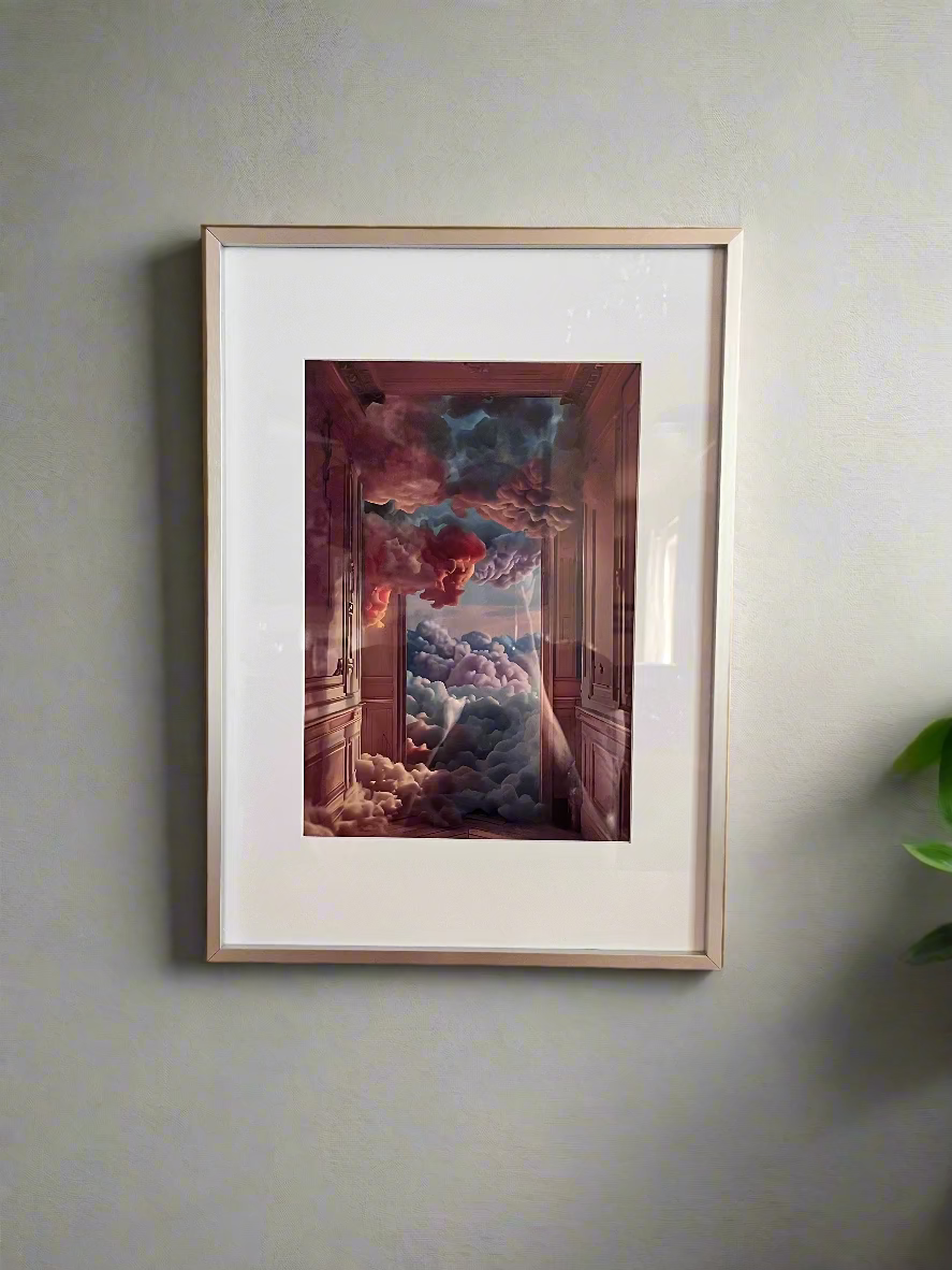 Colourful Clouds Print