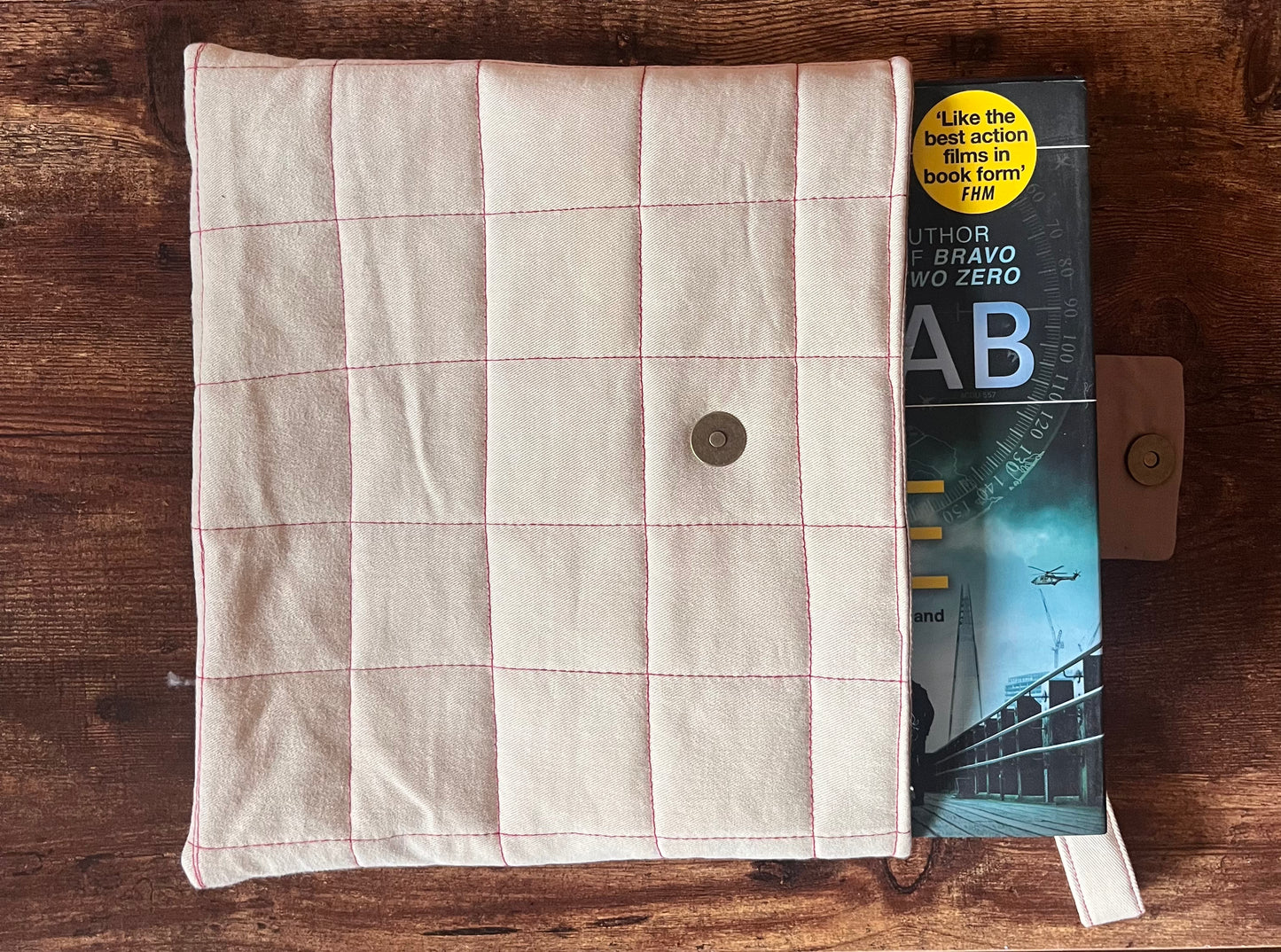 Neutral Soft Canvas Book Cover