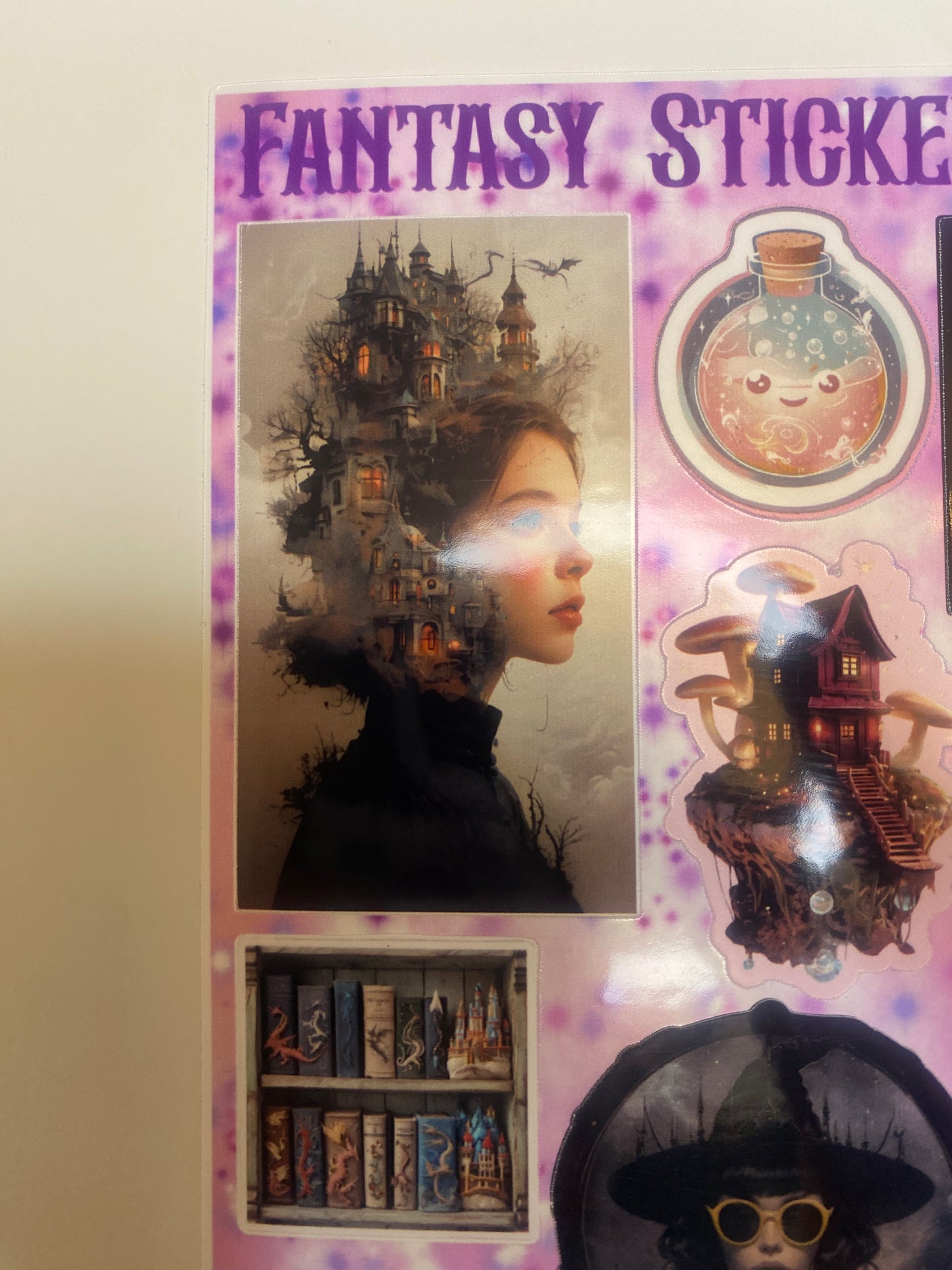 Fantasy Inspired Sticker Sheet