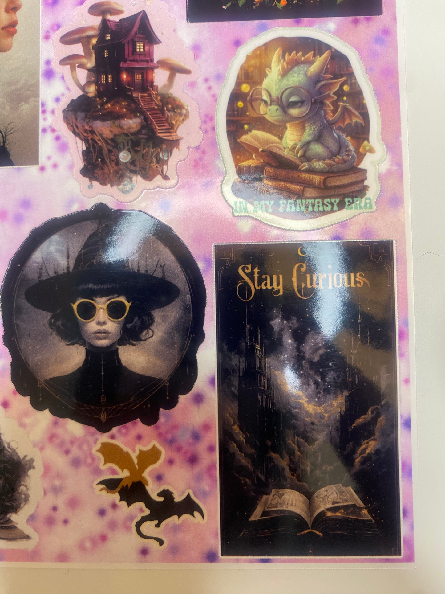 Fantasy Inspired Sticker Sheet