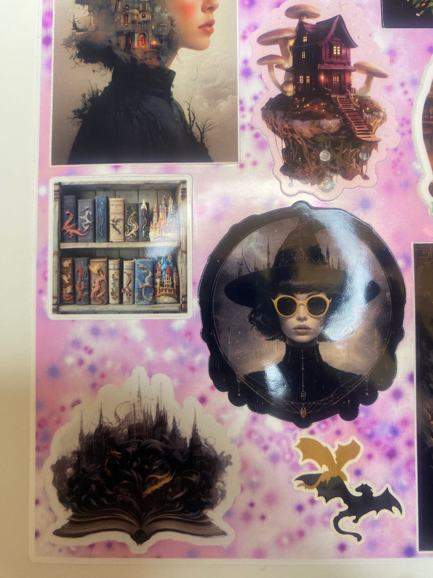 Fantasy Inspired Sticker Sheet